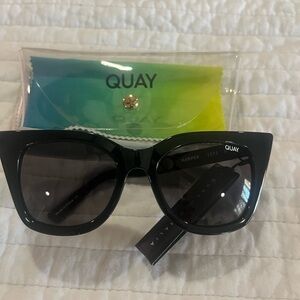 Quay Australia Harper Black Sunglasses